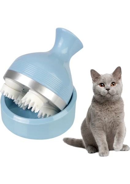 Kedi Otomatik Masaj Cihazı Kedi ve Köpek 3D Kafa Masajı Evcil (5313) modelleri