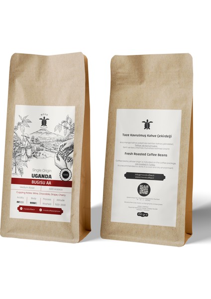 Uganda Bugisu Aa - 250 gr modelleri
