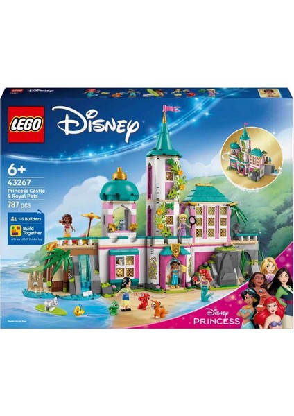 LEGO Disney Prenses Şatosu ve Kraliyet Hayvanları 43267 fırsatları