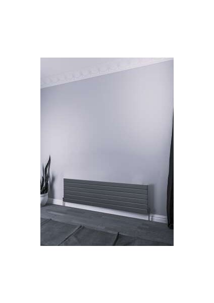 Teos Yatay Çelik Radyatör 1600X445 Pütürlü Beyaz (Ral 9016)