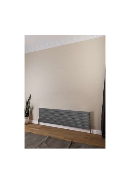 Teos Yatay Çelik Radyatör 1600X445 Pütürlü Beyaz (Ral 9016)