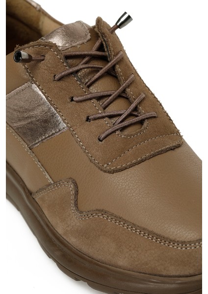 105340.NZ5PR Bej Kadın Düz Ayakkabı