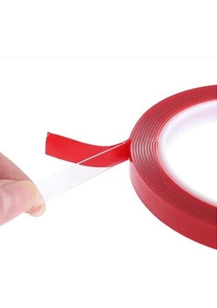 Akrilik Şeffaf Süper Güçlü Su Geçirmez Akrilik Çift Taraflı Bant 10 mm x 5 M indirimleri