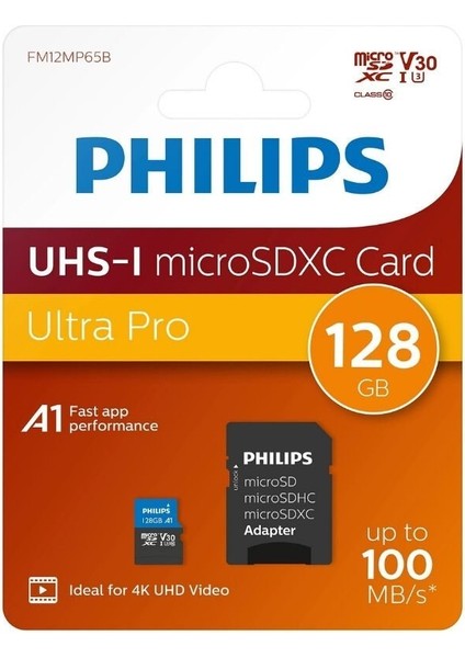 Phılıps 128GB Mıcro Sdxc 100 Mb/s C10 FM12MP65B/00 fiyatları