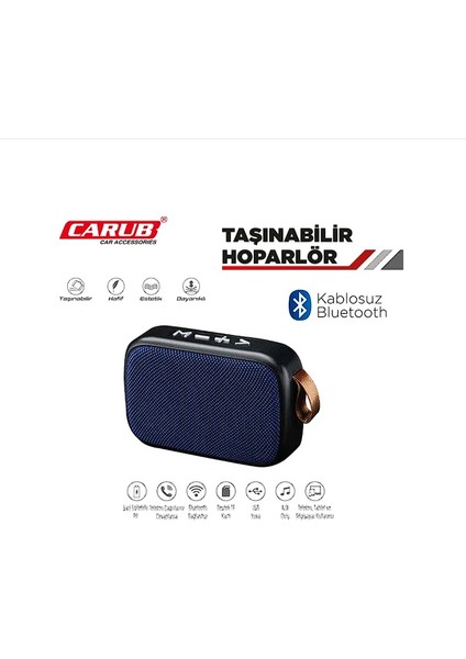 Hoparlör Tasınabilir Bluetooth Tasınabilir Kablosuz +Şarj Cihazı Kablosu Hediye