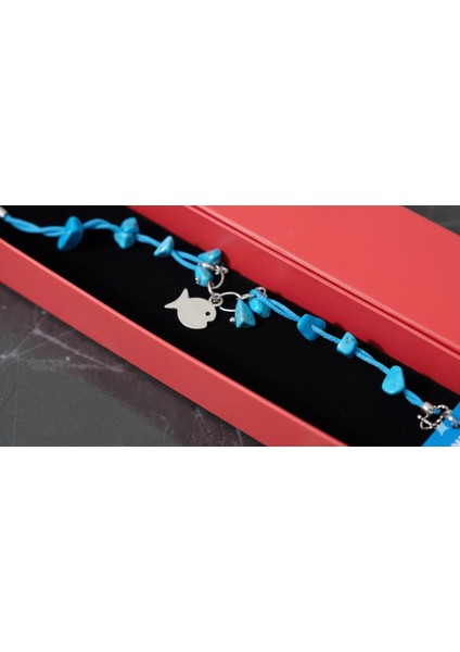 Firüze Taşlı Turkuaz Renk Şans Bilekliği – Huzur, Denge ve Enerji Taşı – Kadın / Erkek Unisex Model