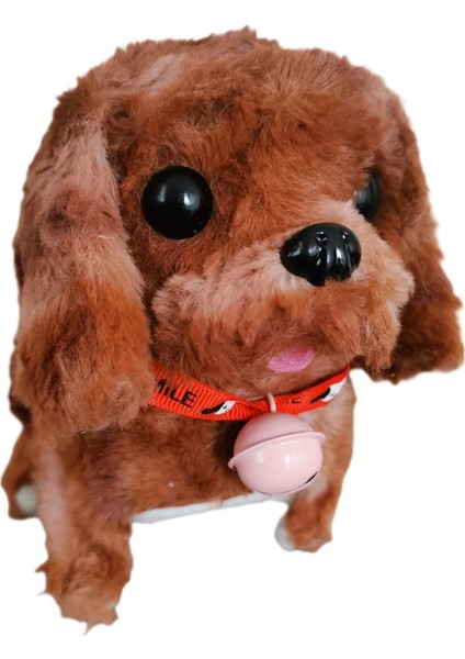 Pilli Oyuncak Köpek , Hareketli , Sesli , Tasmalı , Minik Çanlı Oyuncak Köpek fırsatları