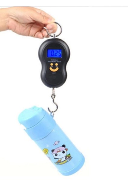 50 kg Dijital Mini Kancalı El Tartısı, 2 Pil ile Çalışır, Hafif ve Kullanışlı