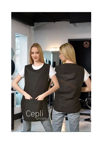 Kuaför Salon Cepli Yelek Unisex