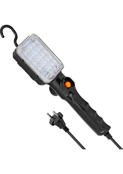 Seyyar 10MT Kablolu 25 Ledli Çalışma Lambası (Araba Tamiri Vb Için) (4944)