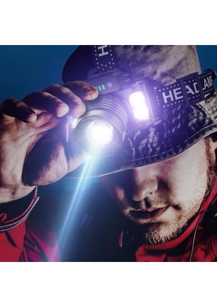 Sensörlü Cree Tg LED Şarjlı Kafa Lambası WT-625 fırsatları