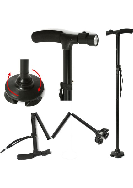 LED Işıklı Baston Bs 3