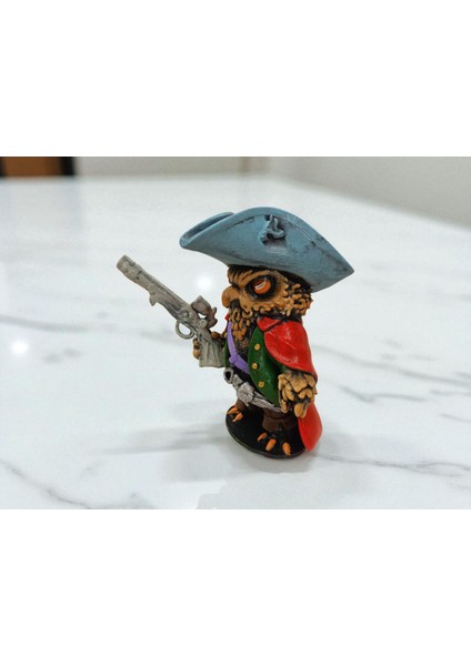 Pirate (Korsan) 3D Figür Baykuş - Mysterious Owls - 022 modelleri