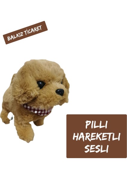 Pilli Oyuncak Köpek, Hareketli Sesli Oyuncak Köpek