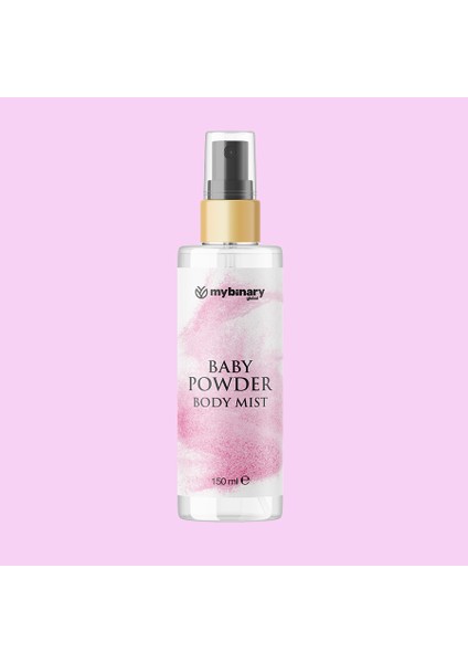 Bebek Pudrası Parfümlü Kadın Vücut Spreyi Bebeksi ve Etkileyici Vücut Misti Body Mist Spray 150ML