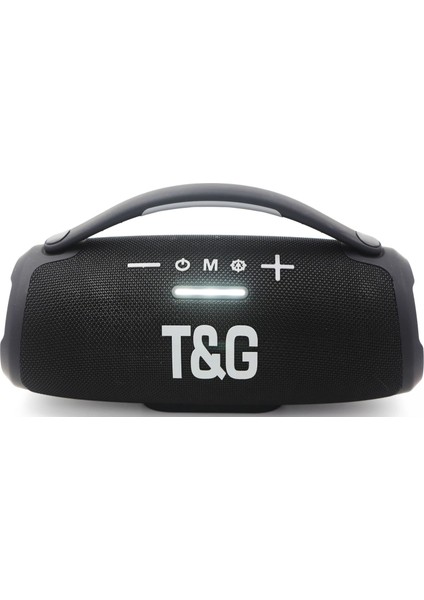 USB Sd Kart Girişli Fm Radyolu Bluetoothlu Ledli Müzik Kutusu Hoparlör TG418