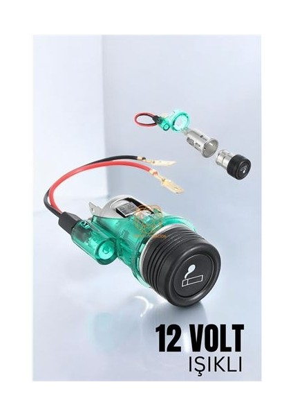 Her Araca Uygun Komple Işıklı Çakmak