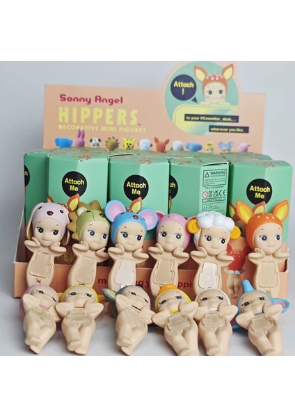 Sonny Angels Hippers Decorative Mini Serisi Figürü (Rastgele 1 Model Gönderilir) Dino Blind Box modelleri