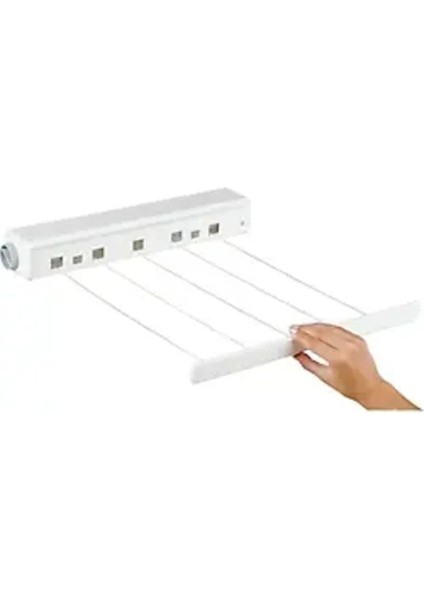 5 Ipli, 4.2 Metre Beyaz Çek As, Otomatik Çamaşır Askısı, Açılır Kapanır Çamaşır Kurutmalık fiyatları