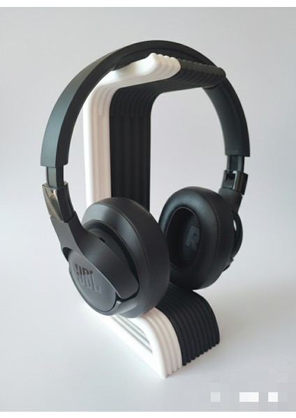 Kulaklık Standı Askısı - Tüm Kafa Üstü (Over-Ear) Kulaklıklar Için Uyumlu - Şık ve Ergonomik Masaüstü Düzenleyici - Pla Malzeme modelleri