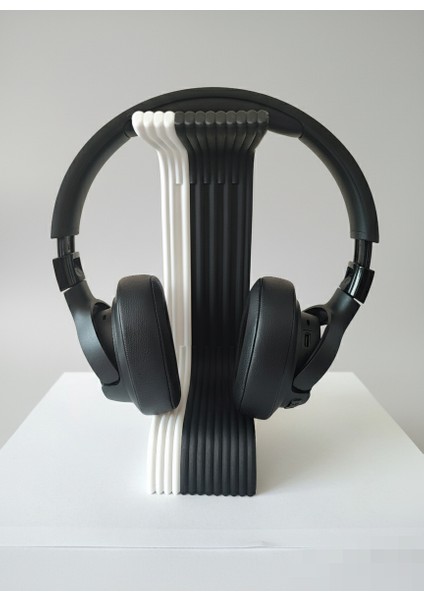 Kulaklık Standı Askısı - Tüm Kafa Üstü (Over-Ear) Kulaklıklar Için Uyumlu - Şık ve Ergonomik Masaüstü Düzenleyici - Pla Malzeme indirimleri