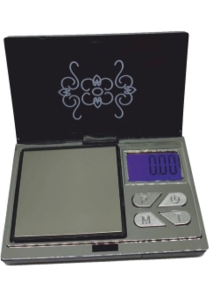 Mini Dijital Hassas Terazi 200G 0.01G Cep Boy Çok Renkli