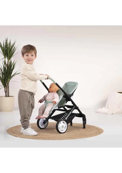 Smoby Maxi-Cosi Ikiz Oyuncak Bebek Arabası Yeşil fırsatları