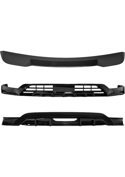 Byd Seal U Body Kit Ön Lip Arka Lip Siyah Renk 2parça (Boyasız) +Üst Bagaj Spoiler (3parça)