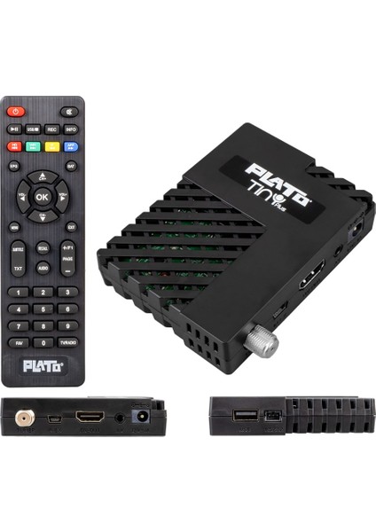 Plato Tıny Plus Tek Usbli Wıfı Destekli Hd Uydu Alıcısı (4944)