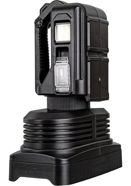 Süper Parlak Pilli - Şarjlı - 4 Farklı Mod Seçenekli Battal Boy El Feneri W5123 (4944) fırsatları