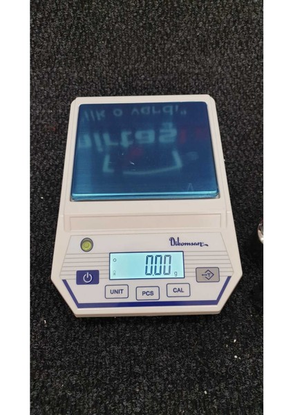 Beyaz Hassas Elektronik Tartı, 0,01 gr Hassasiyet, Çelik Gövde, Garanti ile Kullanıma Hazır