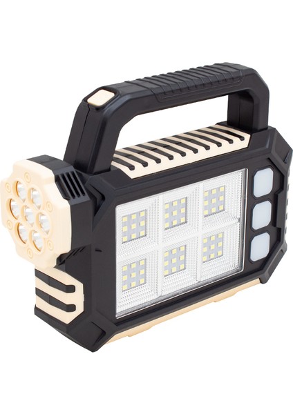 3 Çalışma Modlu 54 Smd Ledli Taşınabilir Solar Lamba (4944)