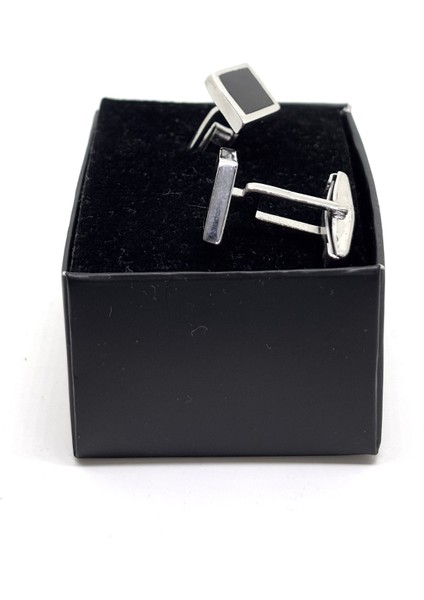 Royal Onyx Gümüş Kol Düğmesi fiyatları