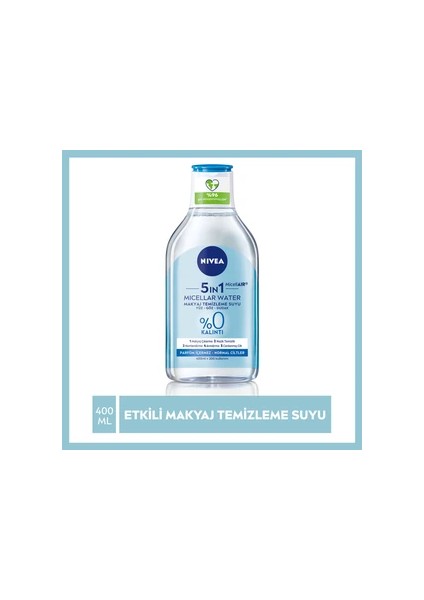 Nivea 5ın1 Micellar Makyaj Temizleme Suyu 400 ml