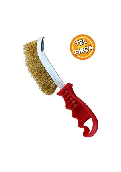 Plastik Saplı Metal Tel Fırça Kir Pas Mangal Barbekü Izgara Çok Amaçlı Temizleme Fırçası