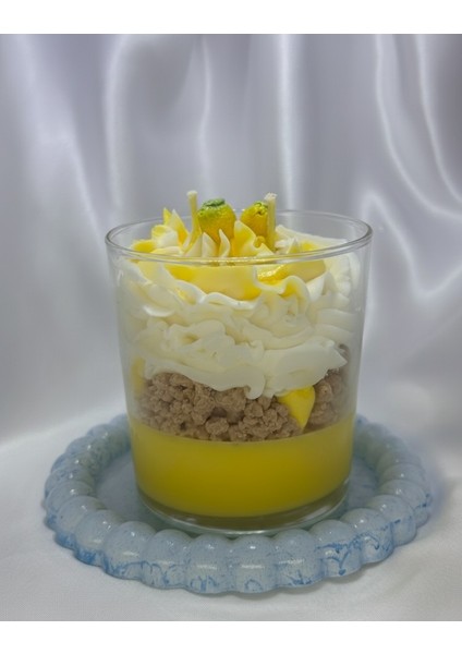 Limonlu Magnolya Bardak Mum fırsatları