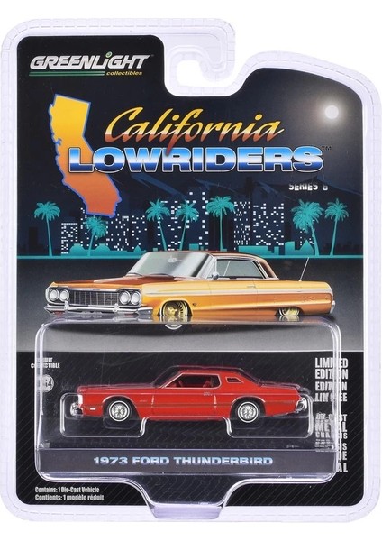 Greenlight 1/64 California Lowriders Series 6- 1973 Ford Thunderbird fırsatları