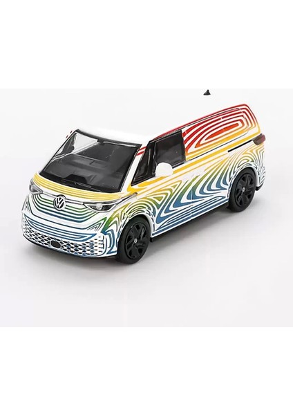 Mini Gt 1/64 Volkswagen Id. Buzz Prototype ''rainbow'' - Blister Paket