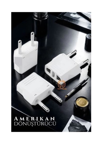 Bx Amerikan Fişi Dönüştürücü Priz Adaptörü