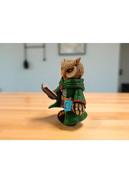 Cleric (Din Adamı) 3D Figür Baykuş - Mysterious Owls - 024 fiyatları