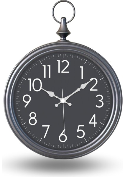 Büro Ev Ofis Hediyesi Için Köstekli Dizayn Duvar Saati