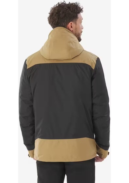 Erkek Su Geçirmez Outdoor Kar Montu/kışlık Mont - Kahverengi - SH500 -10 °c