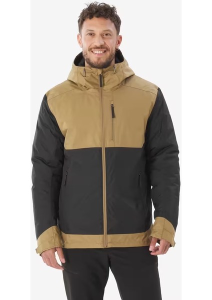 Erkek Su Geçirmez Outdoor Kar Montu/kışlık Mont - Kahverengi - SH500 -10 °c modelleri