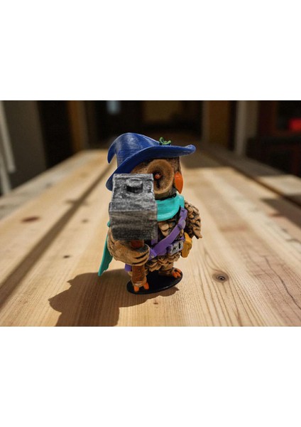 Artificer (Zanaatkar) 3D Figür Baykuş - Mysterious Owls - 025 modelleri
