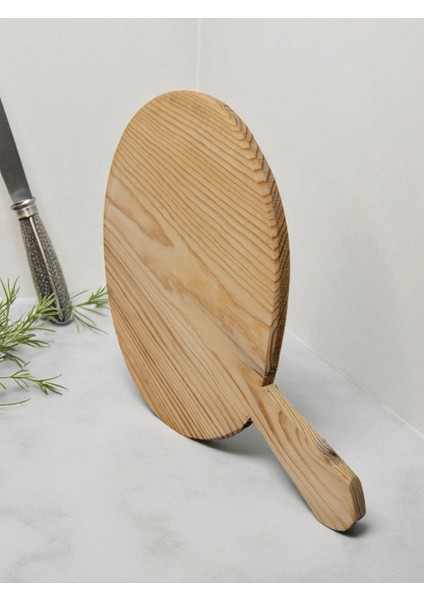Pizza Bazlama ve Hamur Tahtası Kulplu El Yapımı 28 cm modelleri