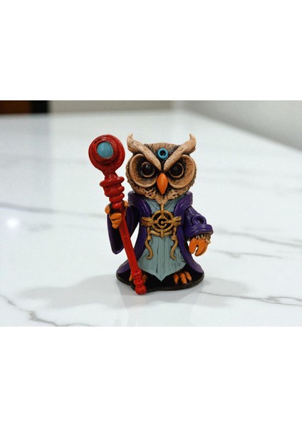 Warlock (Büyücü) 3D Figür Baykuş - Mysterious Owls -028 fiyatları