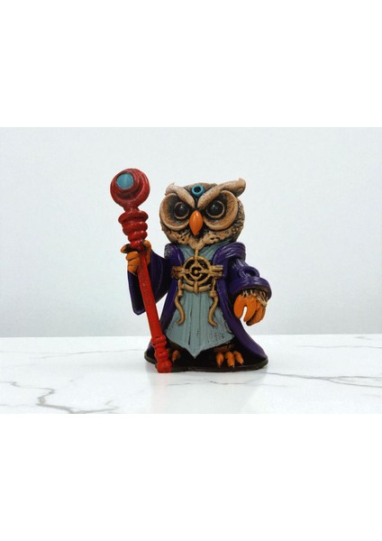 Warlock (Büyücü) 3D Figür Baykuş - Mysterious Owls -028 fırsatları