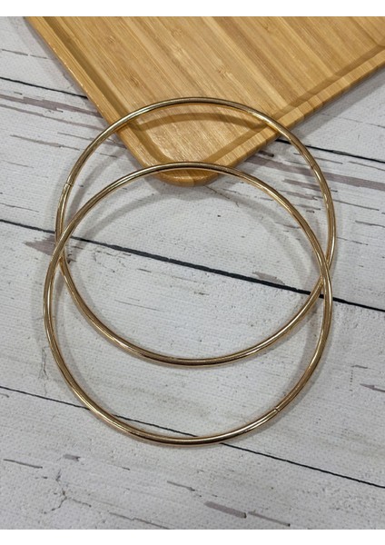 Metal Yuvarlak Çanta Kulpu 15 cm