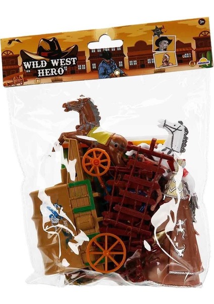 4961 Sun-Rst-Wes-Kovboy Oyun Set Poşetli Krtl 3A fırsatları