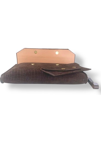 Fury Brown Hakiki Deri Evrak Çantası